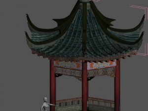 shushan - pavilion Modelo 3D