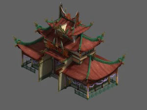 shushan - palace 3D Model