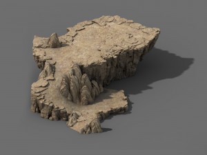mountain - terrain 12 3D Model