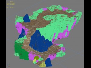 mountain - terrain 12 3D Model