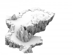 mountain - terrain 12 3D Model