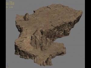 mountain - terrain 12 3D Model