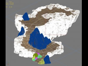 mountain - terrain 12 3D Model