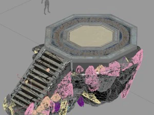 shushan - small platform 3D Model