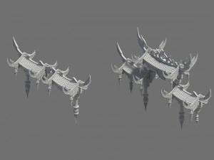 shushan - hanging door 3D Model