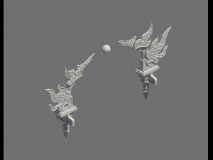 shushan - decorations 3D Модель