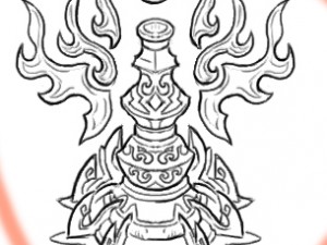 shushan - ornament 01 Modèle 3D