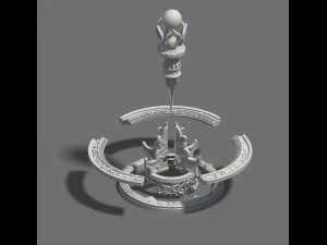 shushan - hiasan 4 Model 3D