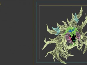 game model - tree monster 3D 모델