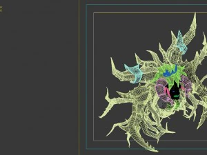 game model - tree monster 3D Model