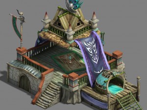 water cloud ze - residential Modelo 3D