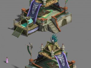 water cloud ze - residential 3D Model