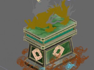 wei yan stone decoration - unicorn 3D Model