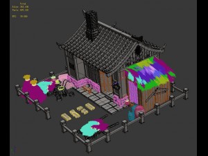 countryside - farmhouse 01 3D Model