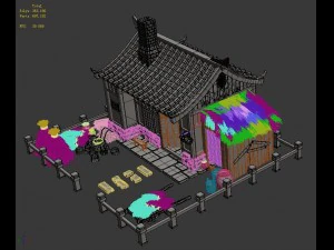 countryside - farmhouse 01 3D Model
