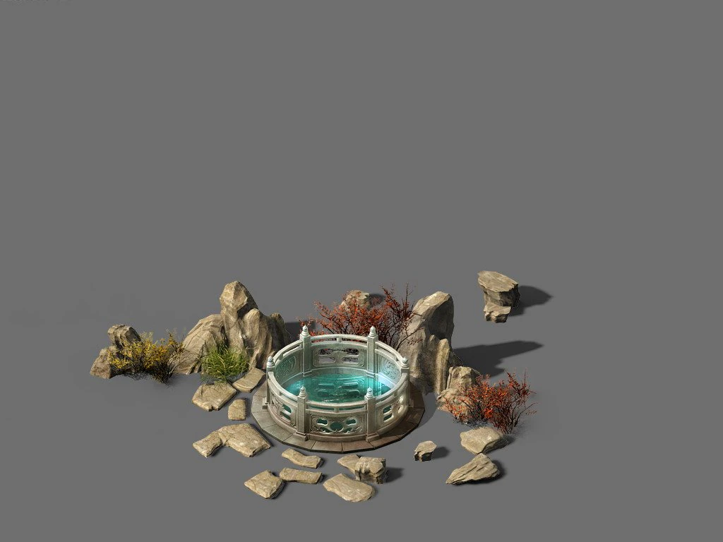 acacia jade - wells 3D Model .c4d .max .obj .3ds .fbx .stl .blend
