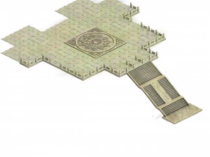 happy platform - platform terrain Modèle 3D