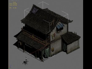 small town - residential 05 3Dモデル