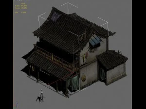 small town - residential 05 3D Model