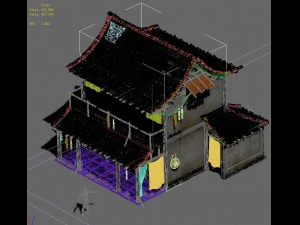 small town - residential 05 3D Model