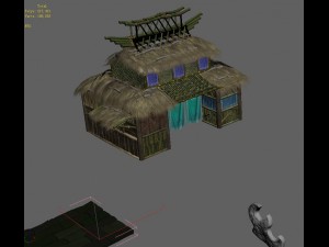 xinshoucun - dwelling cottage Modèle 3D