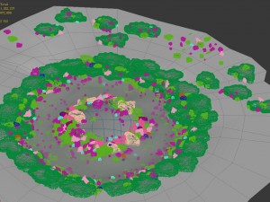 field - river 3D Modell