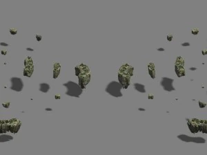 field - stone altar 3D Model