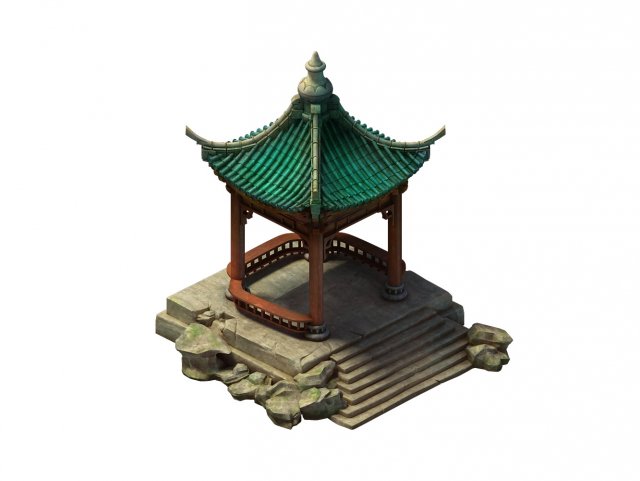 field - pavilion Modello 3D .c4d .max .obj .3ds .fbx .stl .blend