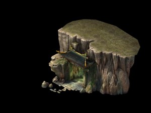 wild - little fox tilted 3Dモデル