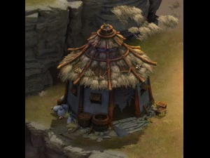 pole - spichlerz armii Zhuojun 01 Model 3D