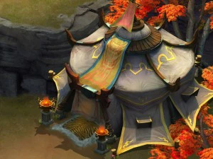 field - zhuojun army small tent 02 3D Model