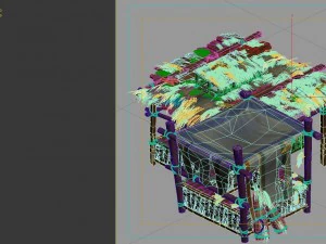 field - zhuojun booth 3D Model