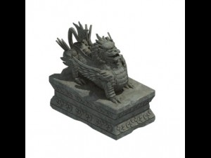 art stone carvings - brave 3D Model