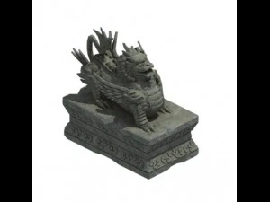 कला पत्थर पर नक्काशी - बहादुर 3D मॉडल