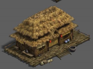 original village - house 3 3D Модель