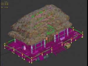 original village - house 3 3D Модель