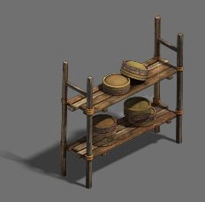 original village - debris 3D Model .c4d .max .obj .3ds .fbx .stl .blend 