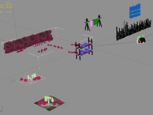 original village - debris 3D Model
