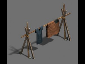original village - debris 3D Model