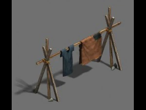 original village - debris 3D Model
