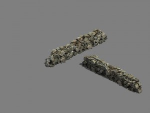 original village - debris 3D Model