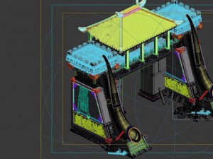 war - gates 3D Model