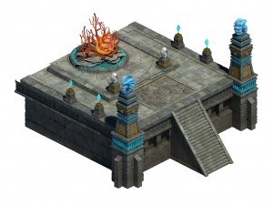 swift mountain - altar Modèle 3D