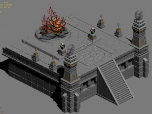 swift mountain - altar 3D 模型