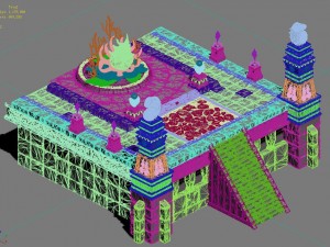 swift mountain - altar 3D 模型