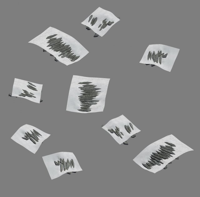 strokes the mountain - the remains of the stairs 3D Модель .c4d .max .obj .3ds .fbx .stl .blend 
