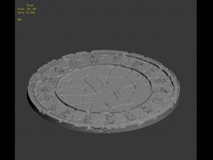 zhaoshan - relics disc pattern 3D 模型