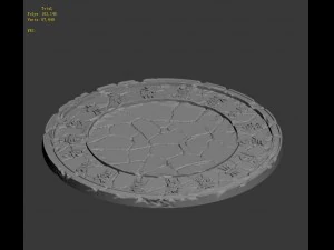 zhaoshan - relics disc pattern 3D Model