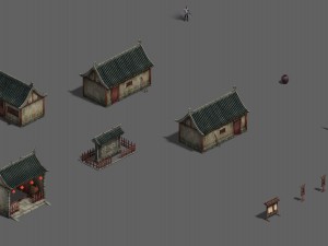 medium city - government government 01 Modelo 3D