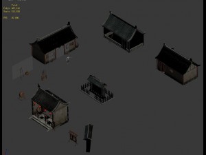 medium city - government government 01 Modelo 3D